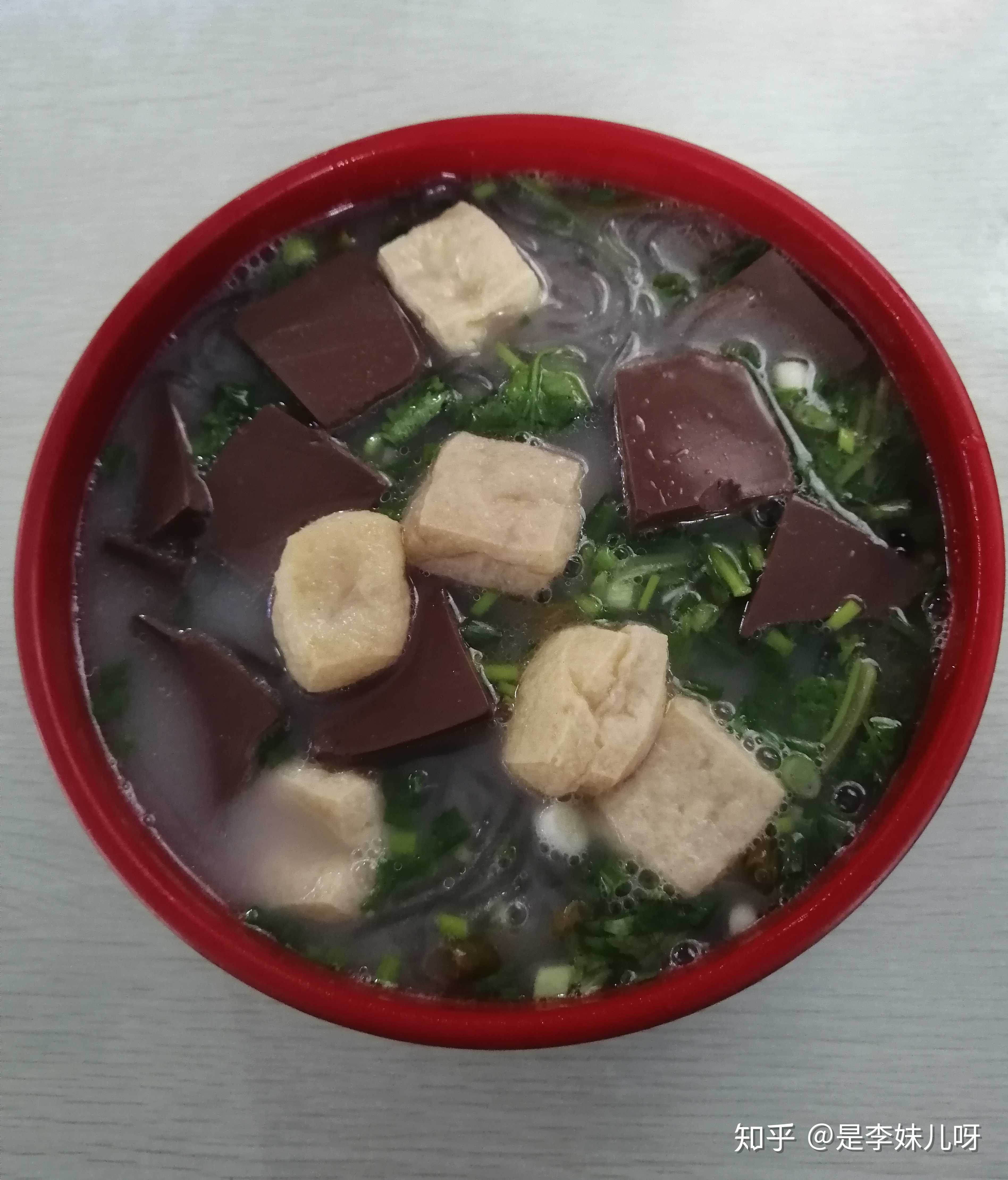 鸭血粉丝汤