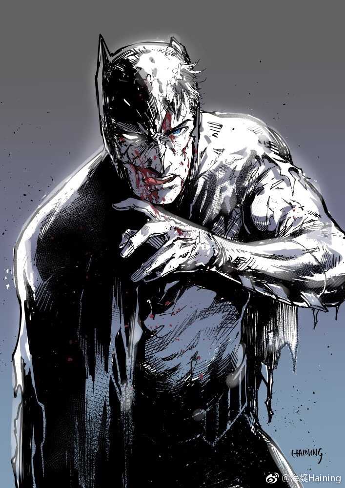 望月海凝太太,微博id@海凝haining 画风偏欧美,美漫粉