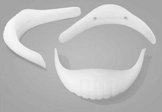 常用的假体为 硅胶和膨体