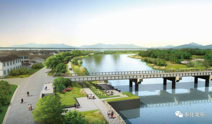 河道亲水空间设计(图片来源百度图片)