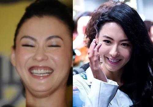其实早年张柏芝还是很美的