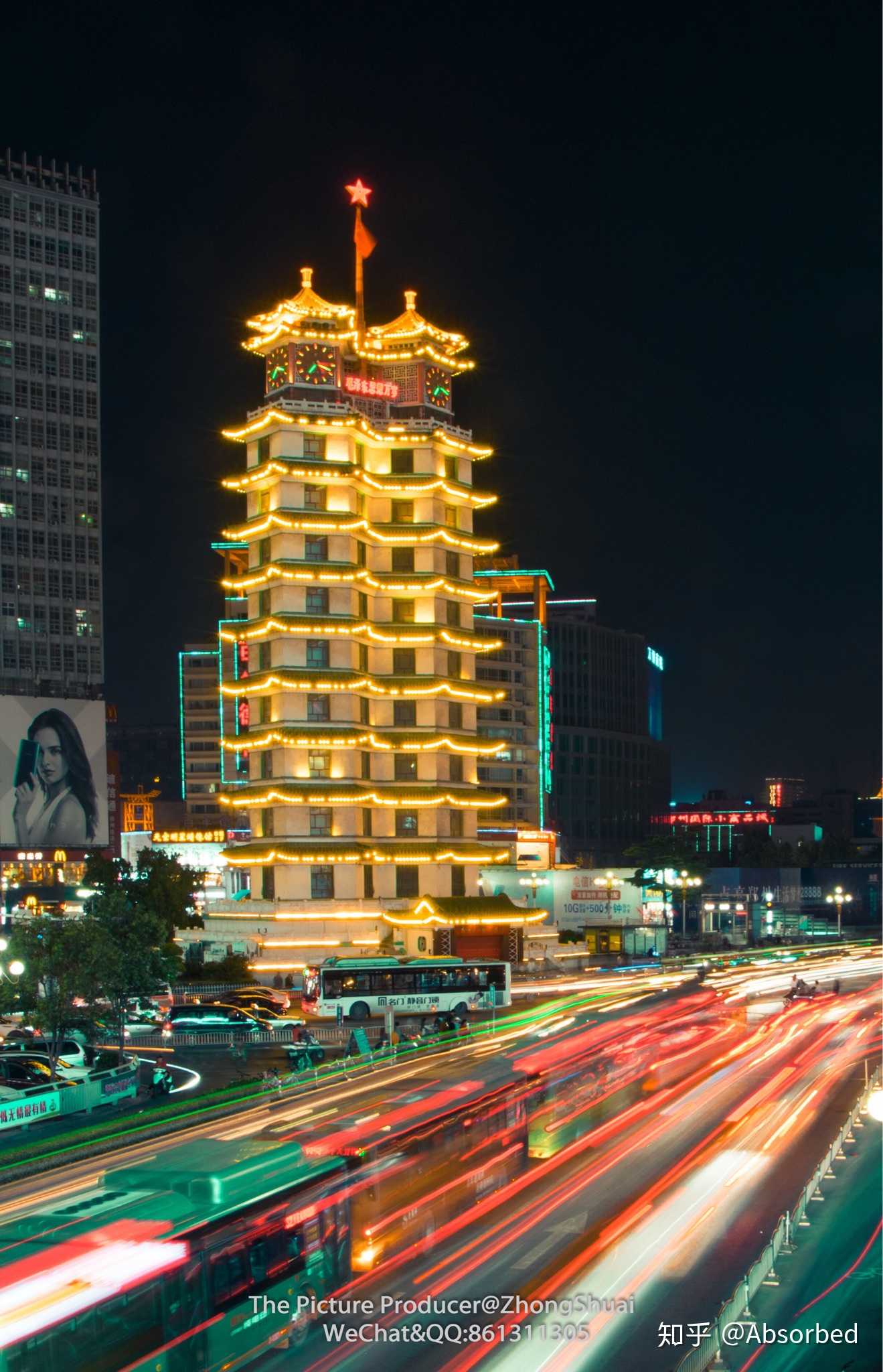 郑州二七区夜景图片图片