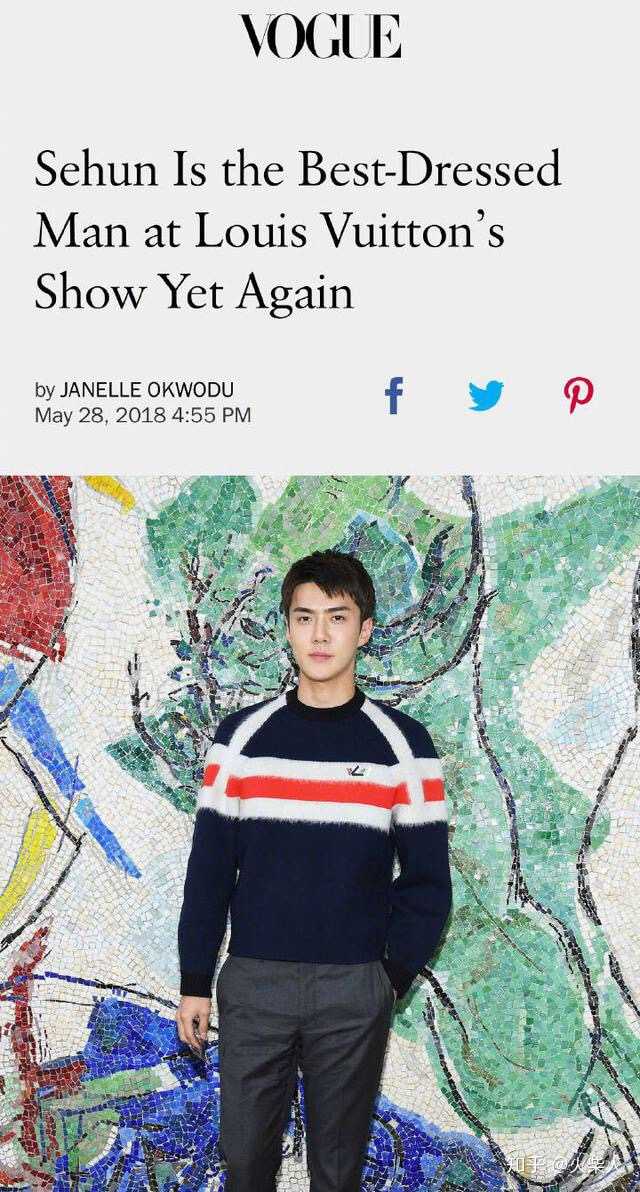 谢邀 吴世勋(oh sehun) 废话不说,先上图 1994年4月12日出生在韩国