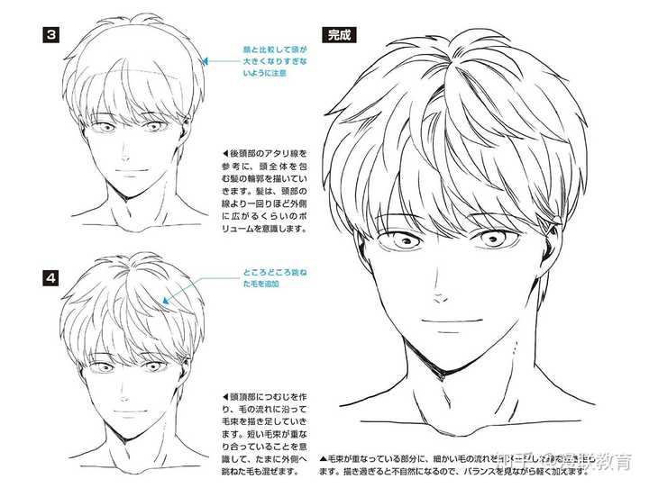 漫画素描的头发怎么画顺 知乎 漫画素描的头发怎么画顺 知乎