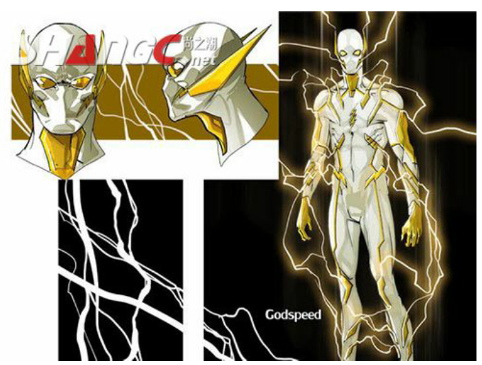 神速god speed 原名奥古斯都 萨维塔savitar 黑闪电black flash 女