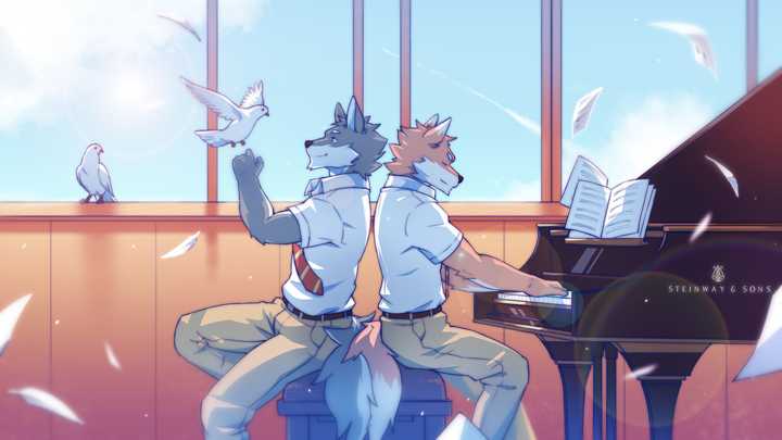 有哪些好看的 Furry 题材的壁纸？ - 知乎