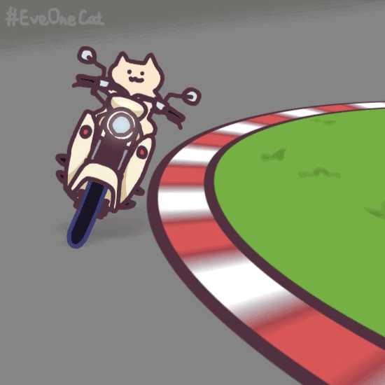 来求一只猫猫在火车窗外追的表情包出处,请问有这系列的图吗?