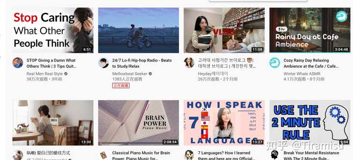 有没有油管youtube 博主推荐各种类型都行 知乎