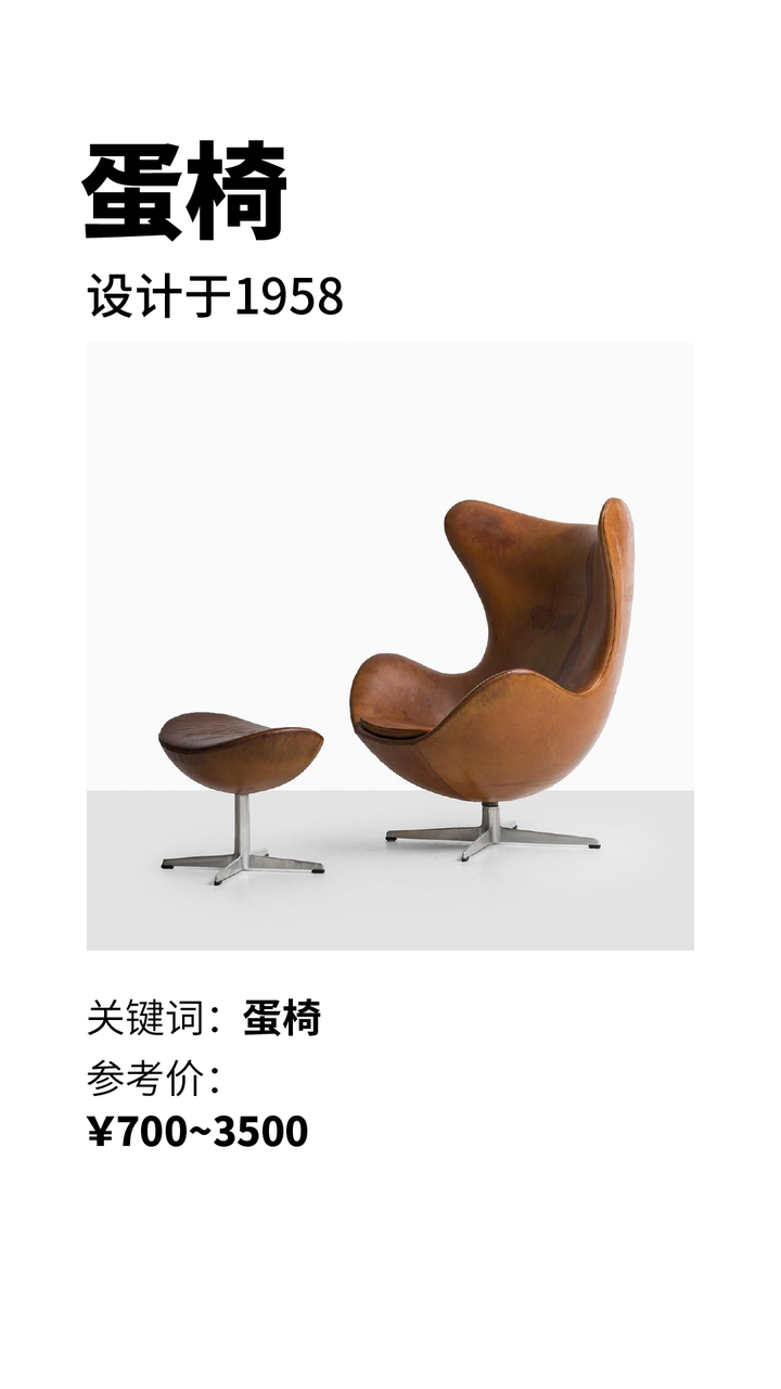 有哪些经典款设计师椅子？