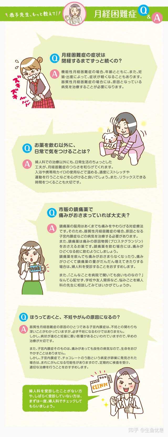 动漫中的女生会痛经吗 知乎