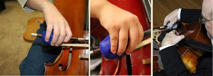 请问大提琴初学者如何练习持弓?