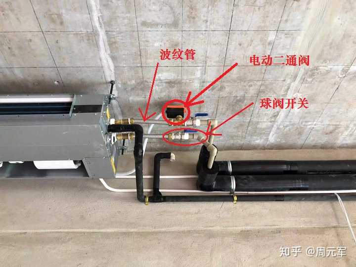 空調風機盤管與進出水管的鏈接要怎樣做必須要有活接嗎請問? - 知乎