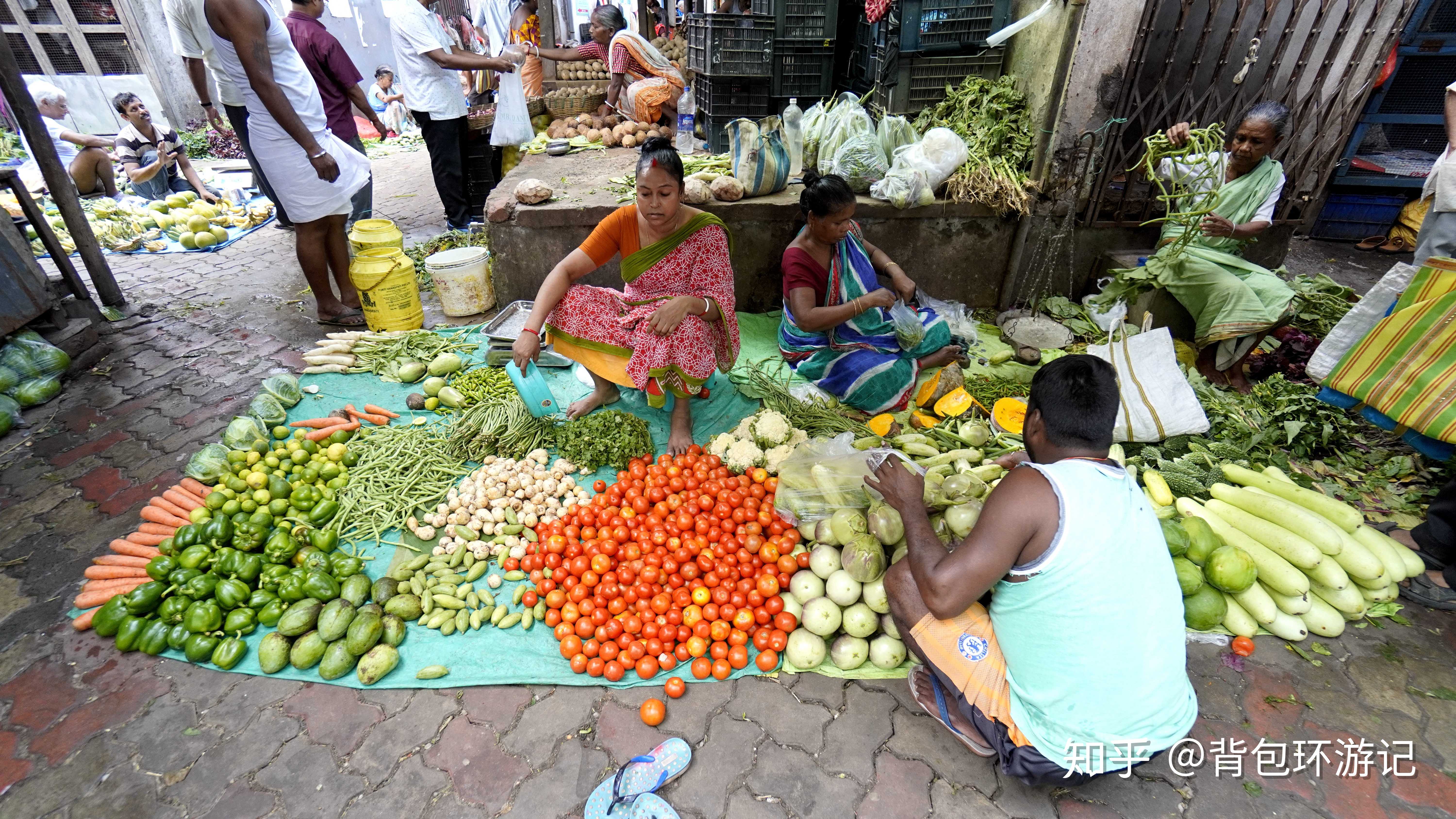 背包环游记 的想法: 走进印度本土菜市场,看看和国内有什么区… - 知