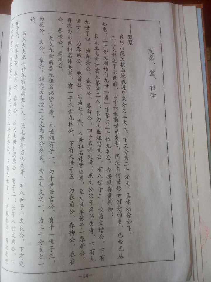 云南大理段氏家谱图片