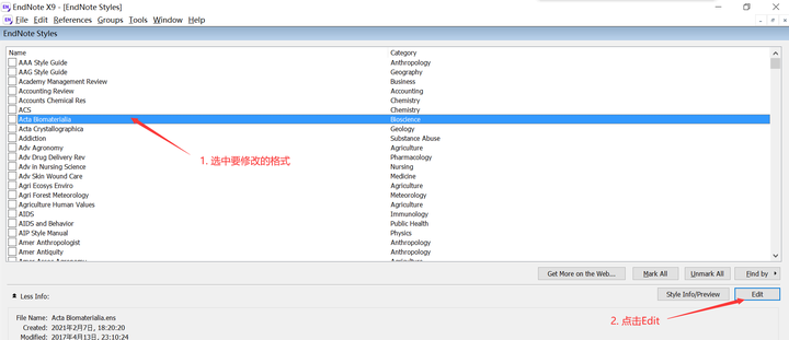 Endnote如何导入新的output style参考文献格式模板 知乎
