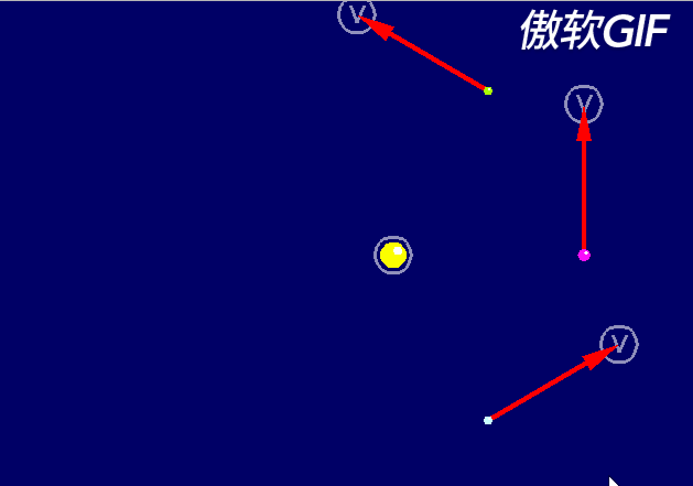 l4,l5点是真正稳定的引力平衡点,下面这个图极好的演示了这种稳定轨道