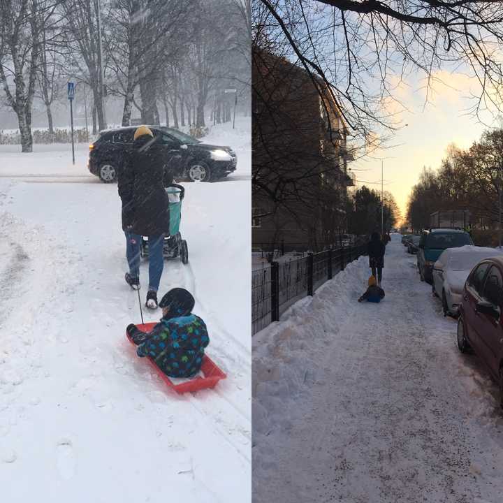 个人感觉,北欧的冬天压抑感,困倦感十足,每天14,15点就开始天黑,身体