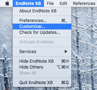 endnote word mac 2016