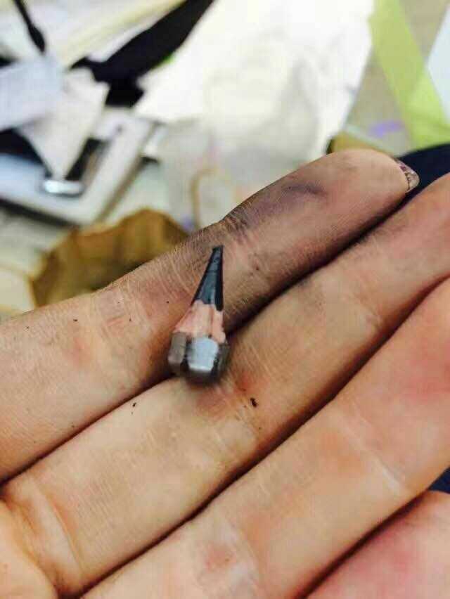 如何利用这种已经很短的铅笔?