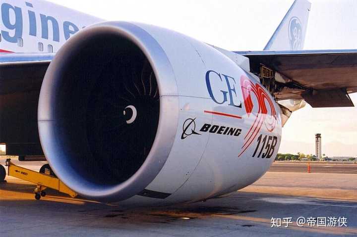 ge90-115b,最大推力合约52吨