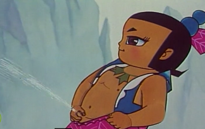 动漫里你觉得最奇怪的动作是什么?_?