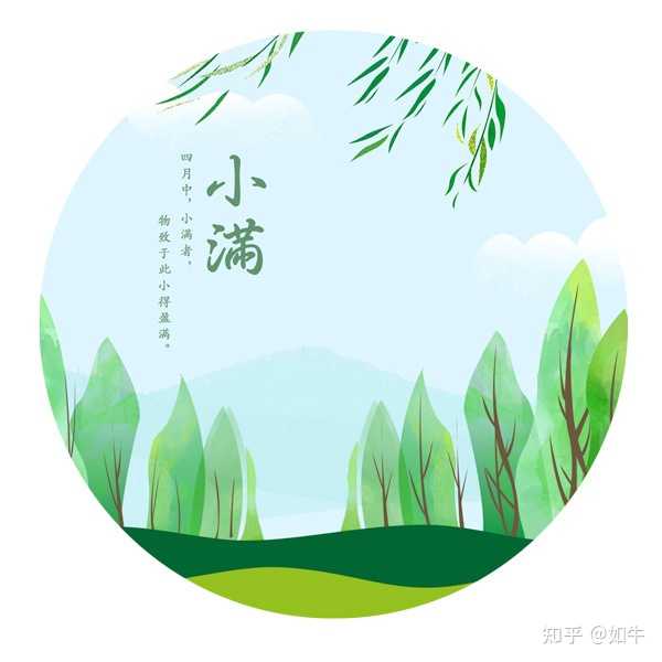 如牛 的想法: 今日小滿:二十四節氣中,有小暑大暑,有… - 知乎