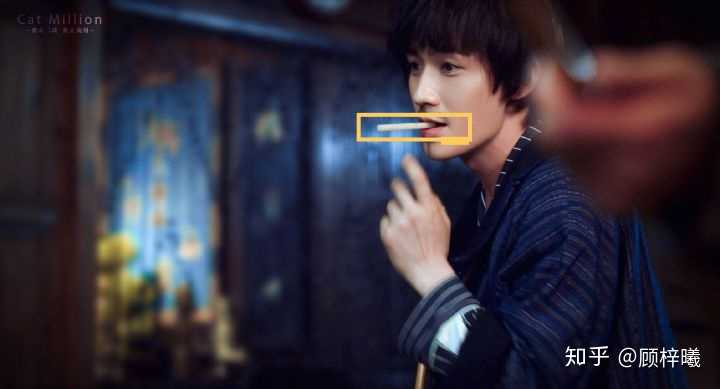 极海听雷一集和二集吴邪嘴里叼的是什么