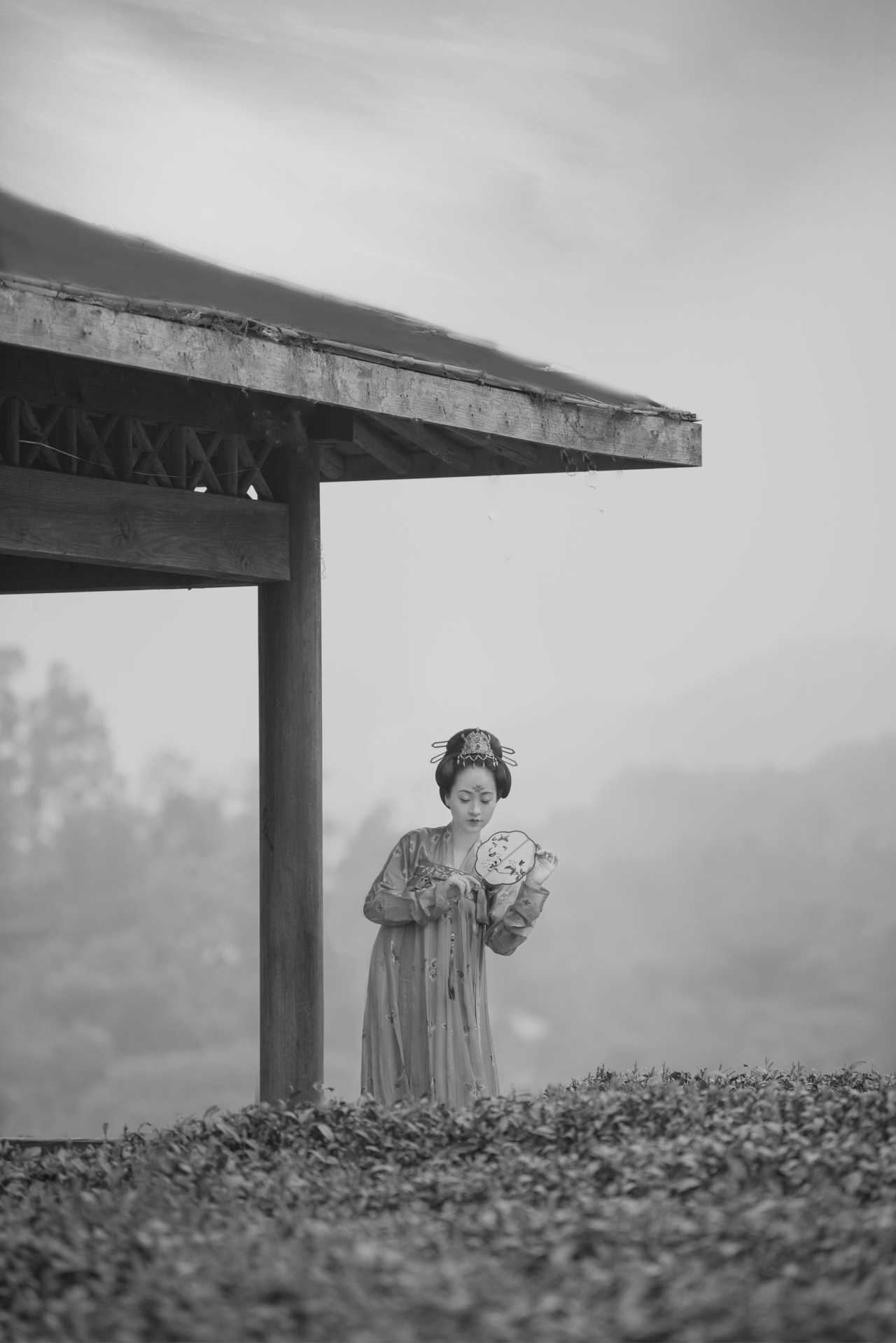 有没有见过汉服黑白