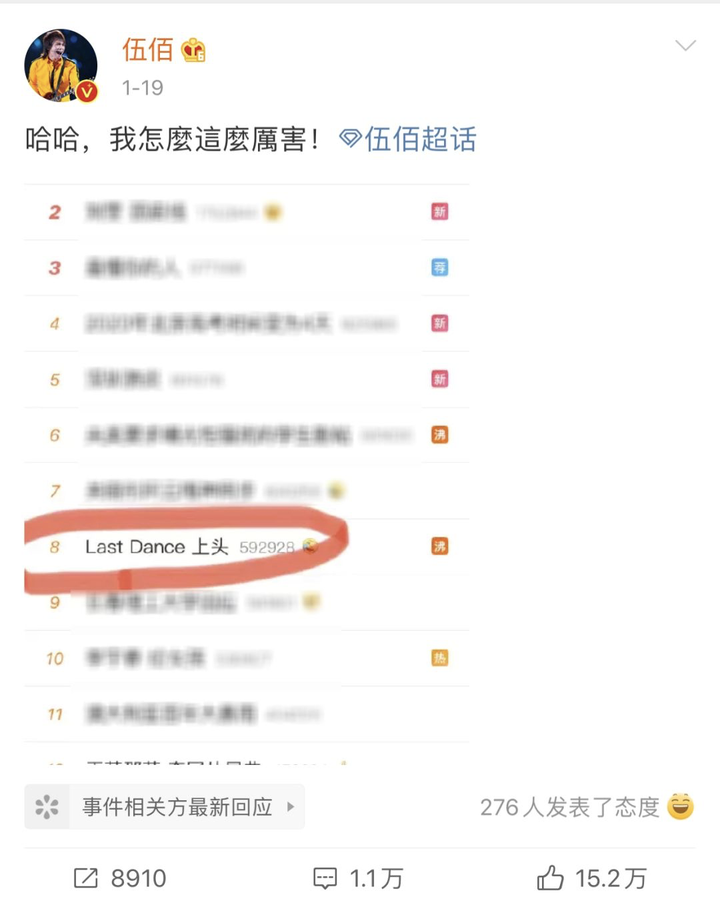 为什么伍佰的 Last Dance 突然火了 听着怎么这么上头 知乎