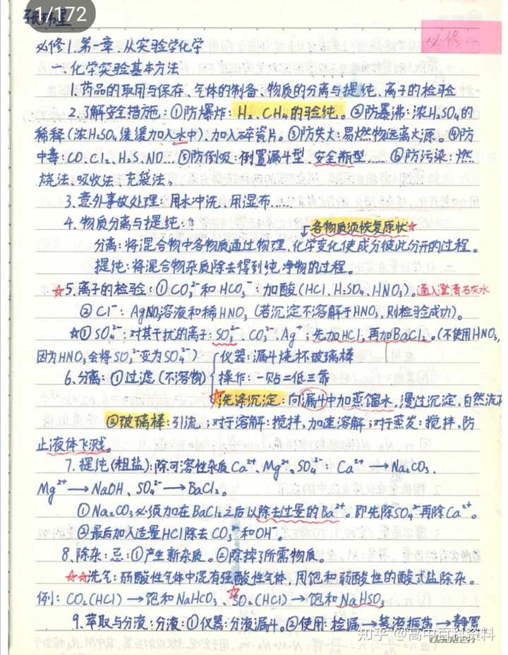 如何自学高中化学 知乎