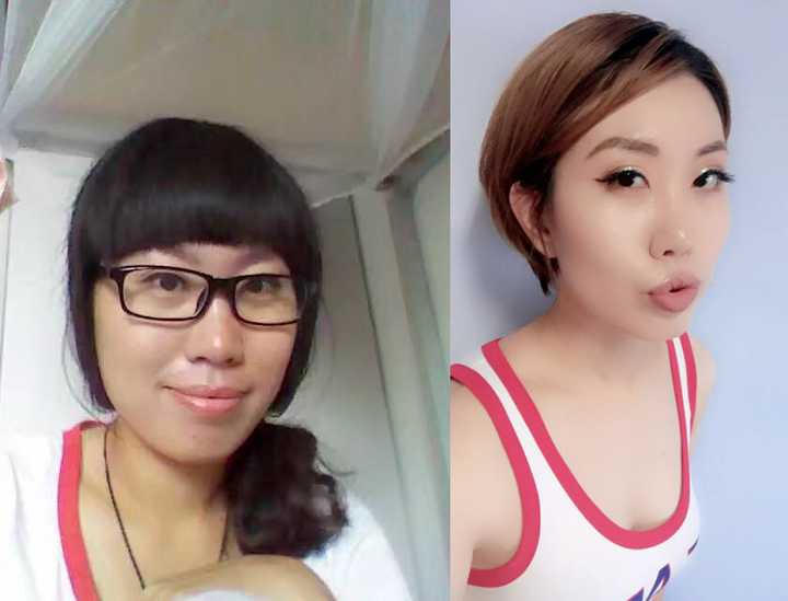 从不会化妆到妆后反差超大是一种什么体验?