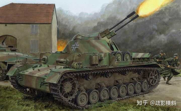 德国早期的球状闪电型双联装30mm自行高炮