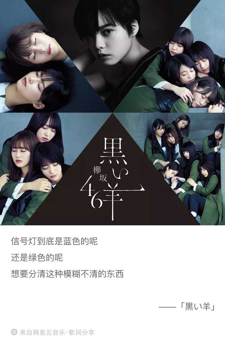 如何评价欅坂46的八单 黒い羊 知乎 如何评价欅坂46的八单 黒い羊 知乎