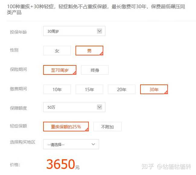 想给自己买一份重大疾病保险,不知道重疾险一