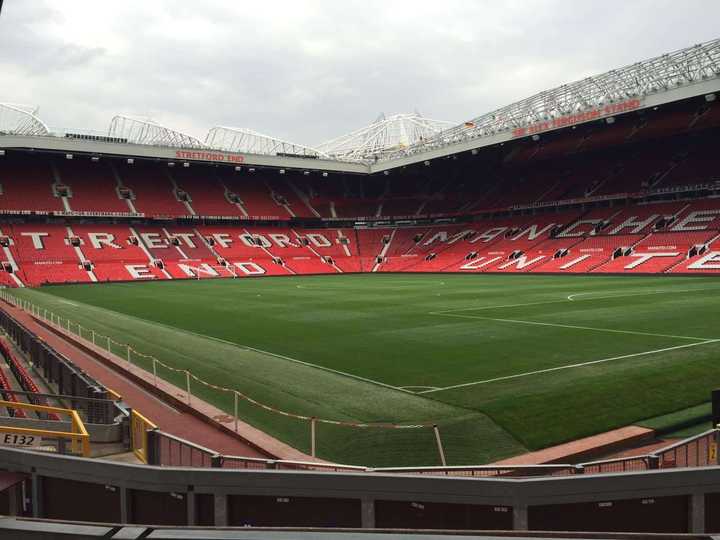 曼聯主場old trafford stadium ,老特拉福德球場.