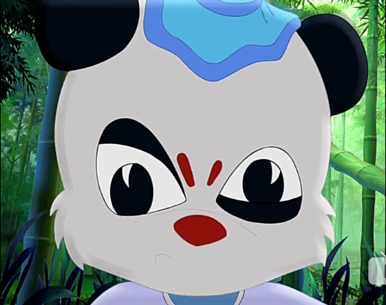 弹幕说这是世界上第一只功夫熊猫我就笑了.