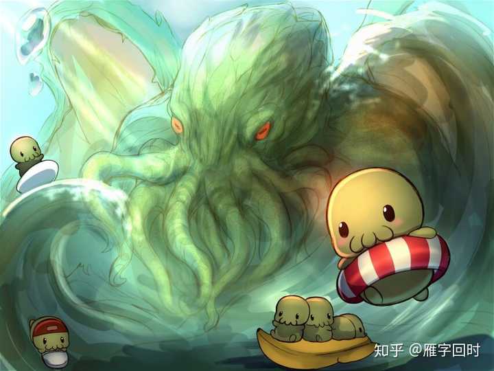 有没有哪些克苏鲁图片震撼你的心灵?