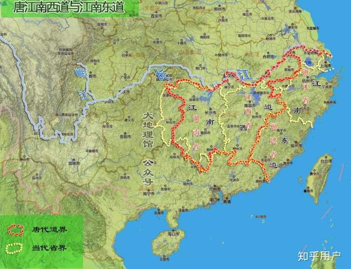 为什么只有一个江西省？没有江东、江南、江北？ 知乎 
