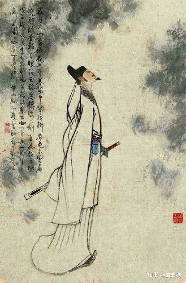 文人佩剑图片