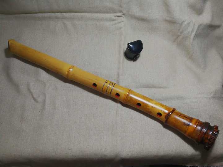 这个叫尺八. 当然是看火影入坑啦