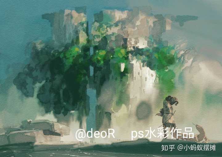 Ps如何设置水彩效果 知乎 Ps如何设置水彩效果 知乎