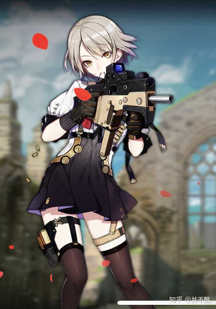 没玩过少前的,vector立绘如下