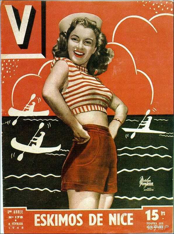 求一些玛丽莲·梦露(marilyn monroe)年轻时的美照?