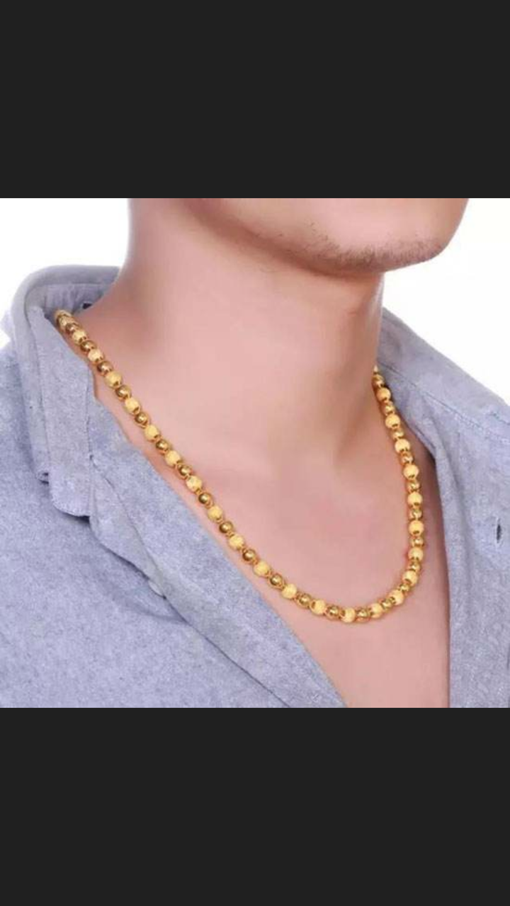 男人带多长的金项链合适?