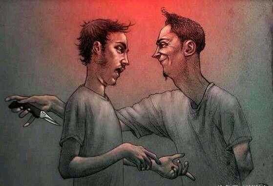 一句话:宁做真小人,不做伪君子.