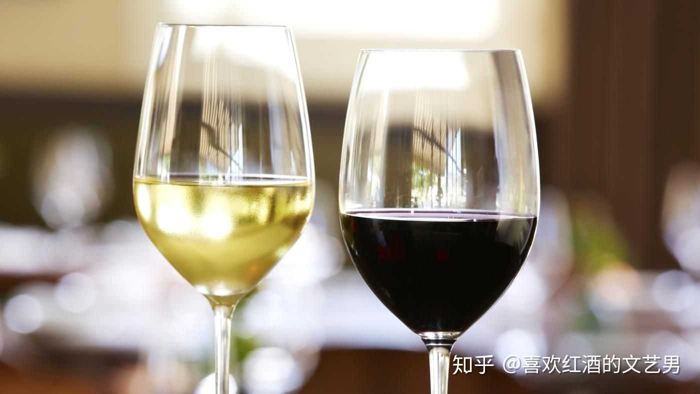 白葡萄酒和红葡萄酒什么区别? ?