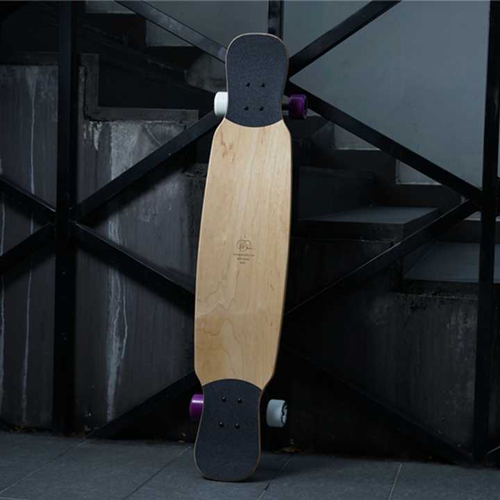 麋鹿玻纤夹层枫木竹长板舞板玻纤dancing滑板刷街公路专业carving