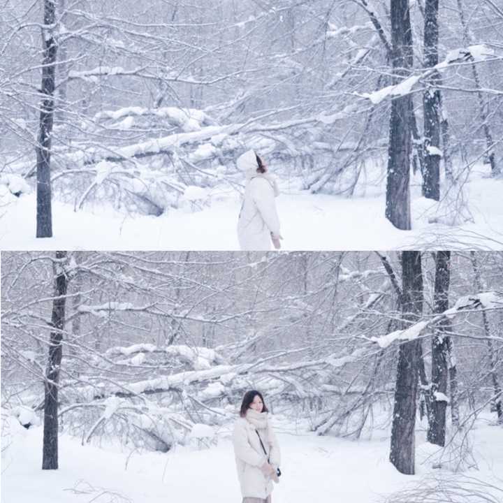 如何为女生拍好一套雪景写真?