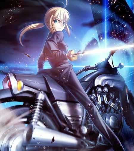 顺便再补一张机车saber