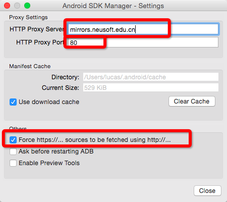 墙内无缝更新Android SDK 墙内无缝更新Android SDK